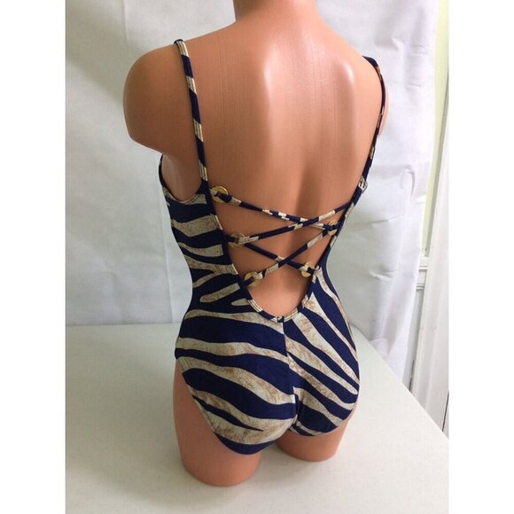 SESSA Swimsuit Zebra Print Womens 6 - Picture 7 of 8